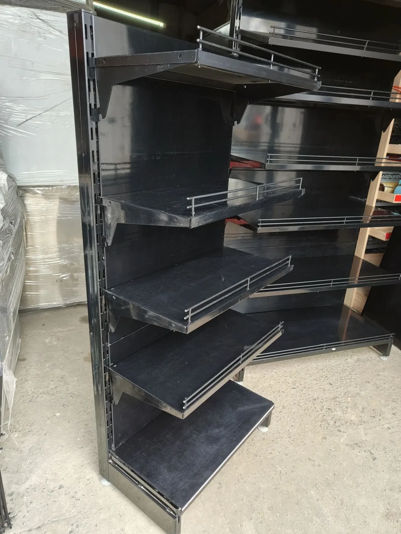 Торгові стелажі, стелажі металеві, стелаж торговий 4