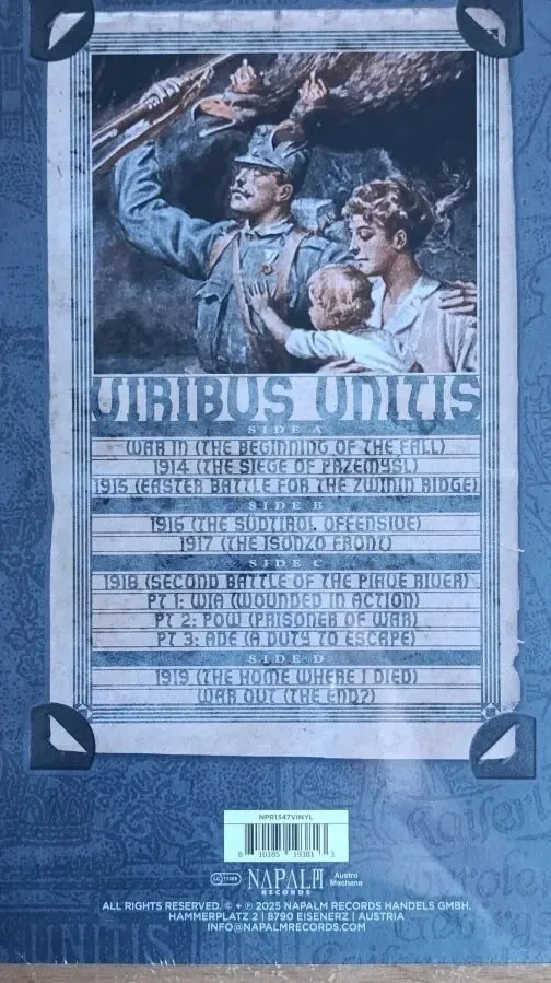 Вінілова платівка 1914 - 2025 - Viribus Unitis (2LP, Black) 3