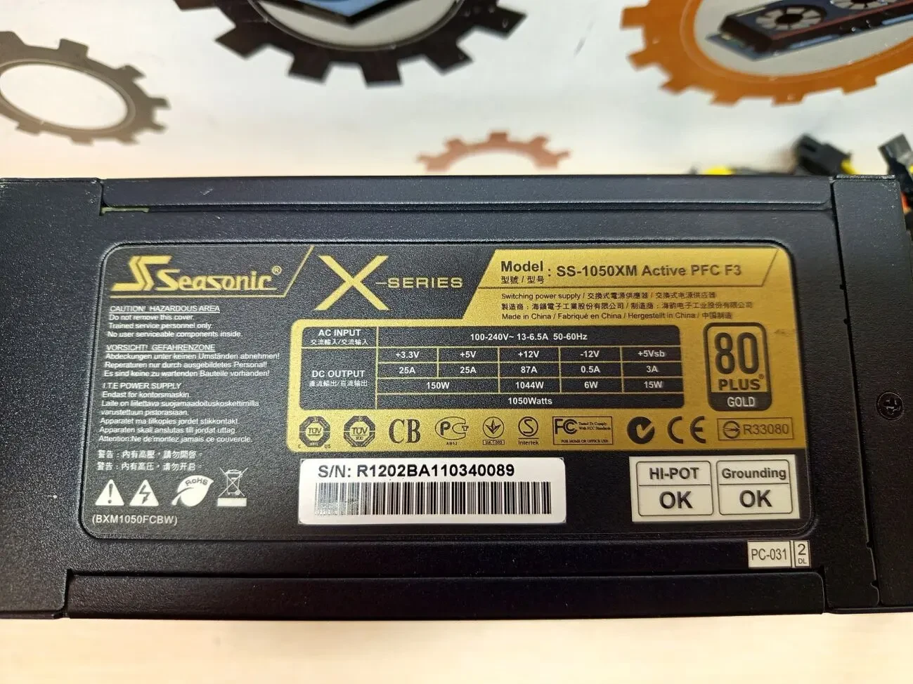 Блок живлення SeaSonic X-1050 (SS-1050XM) 3