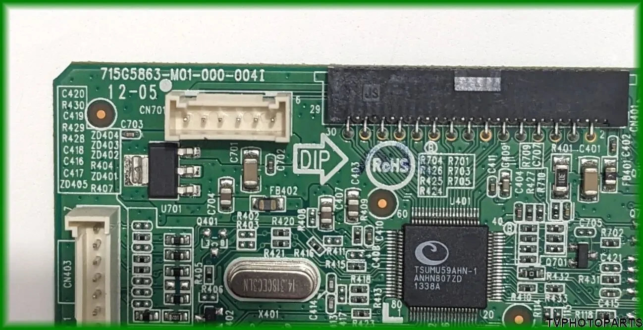 Main Board 715G5863-M01-000-004I для монітора Philips 233V5L 3
