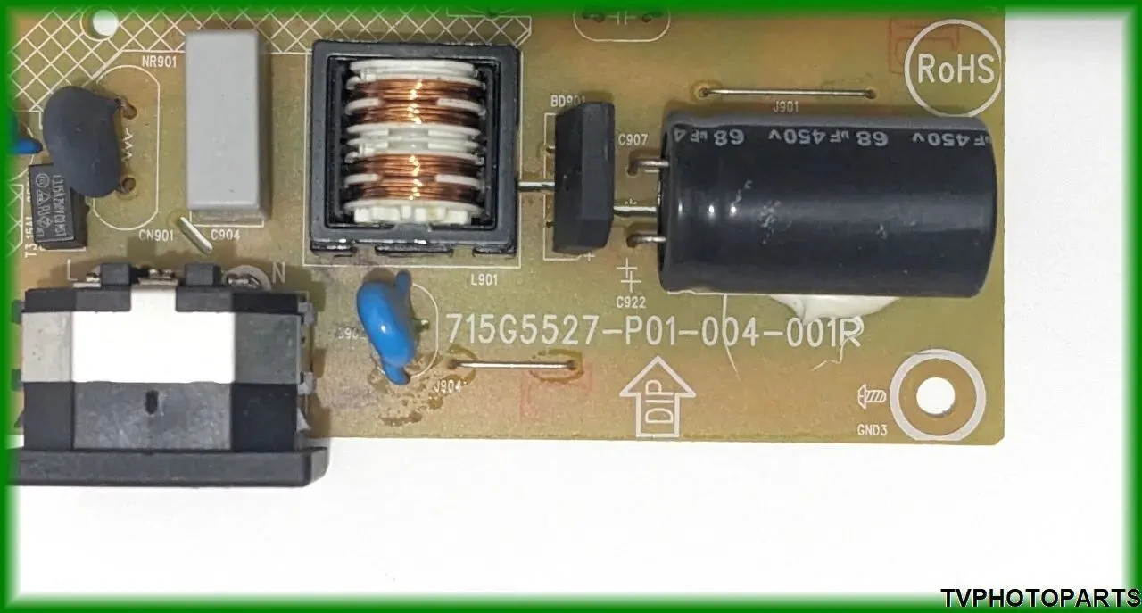 плата блок живлення 715G5527-P01-004-001R для монітора Philips 233V5L 2