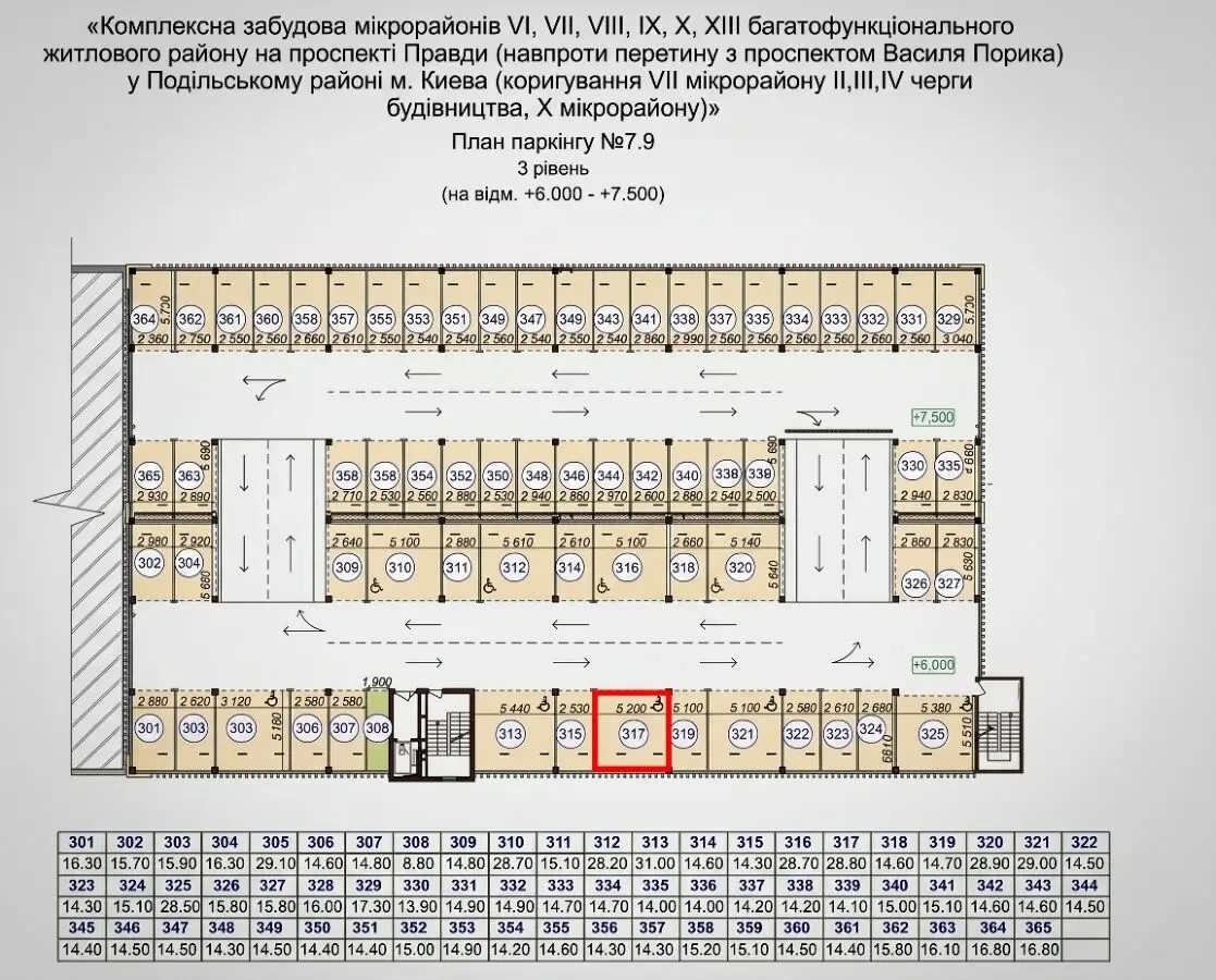 Оренда паркомісця Варшавський 3 Паркінг Всеволода Змієнка 32 4
