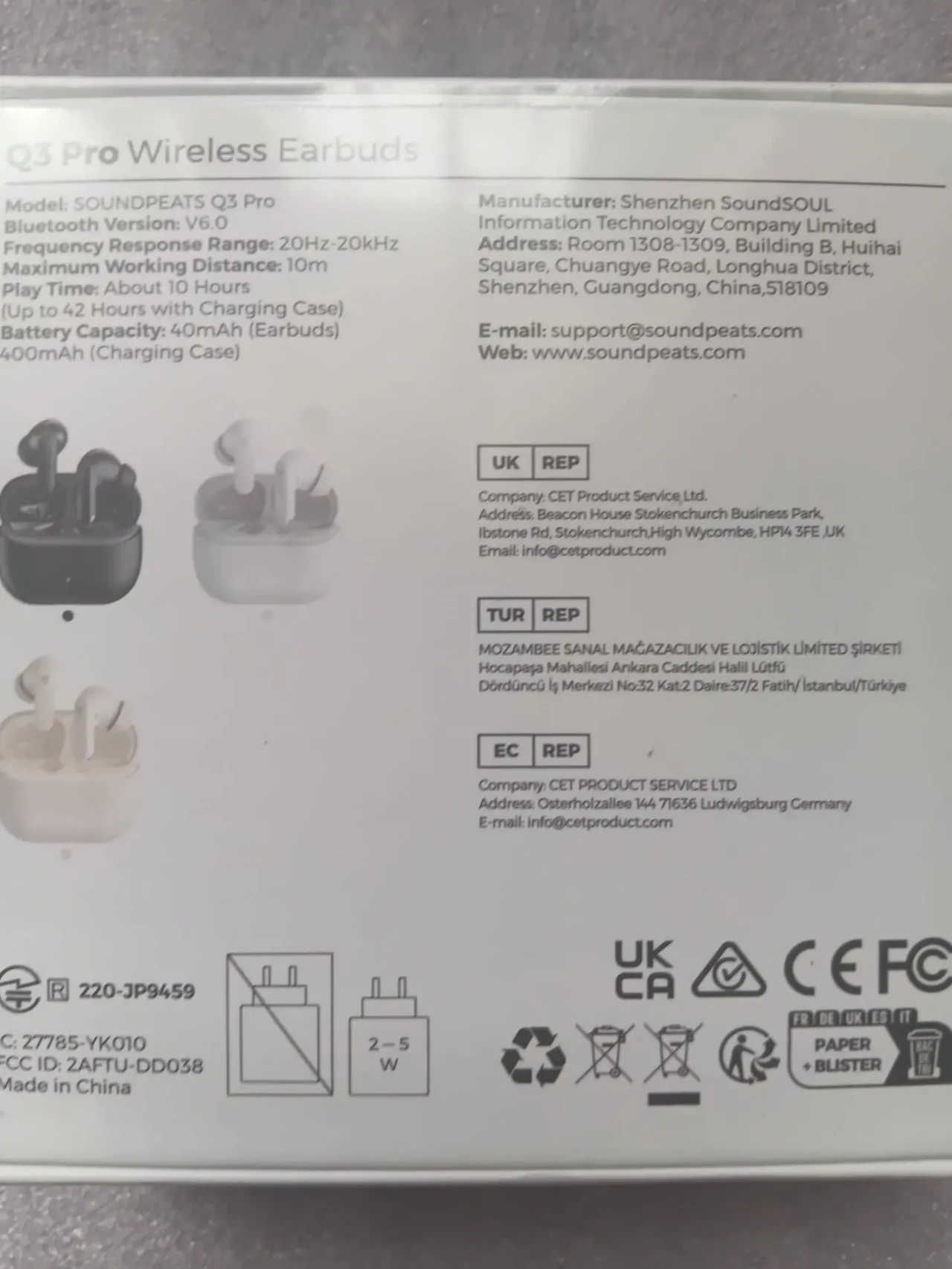 Навушники SoundPEATS Q3Pro 2