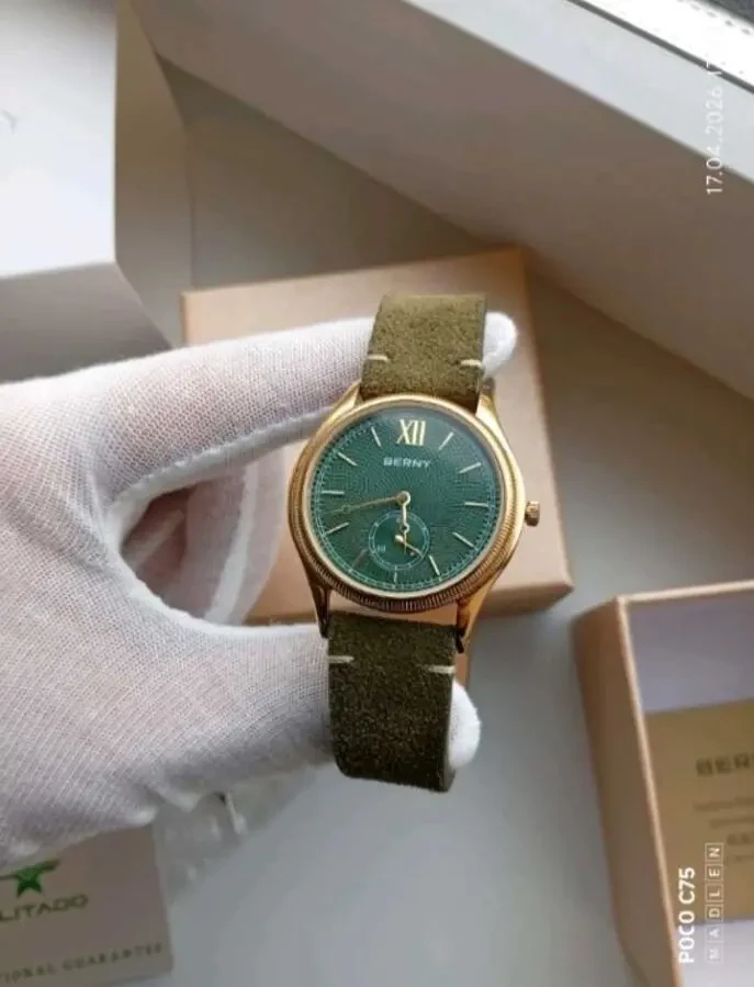 Часы  мужские кварцевые Militado ML 03 vs Berny 2945M-GRN 5