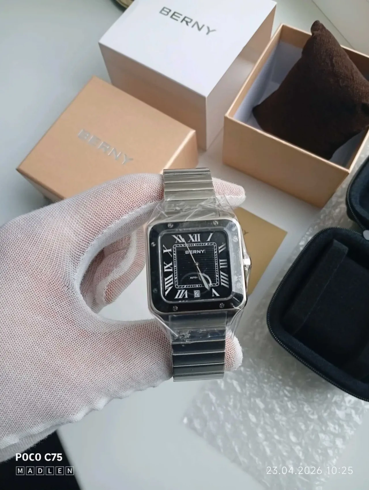 Часы мужские механические Berny