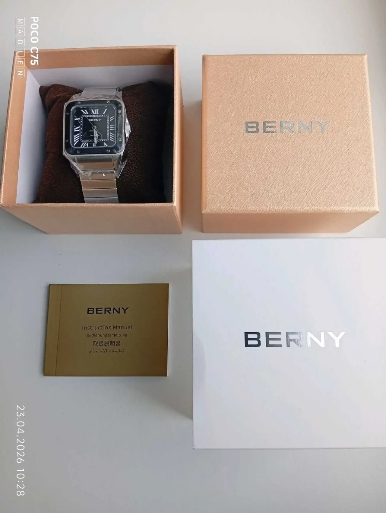 Часы мужские механические Berny 6