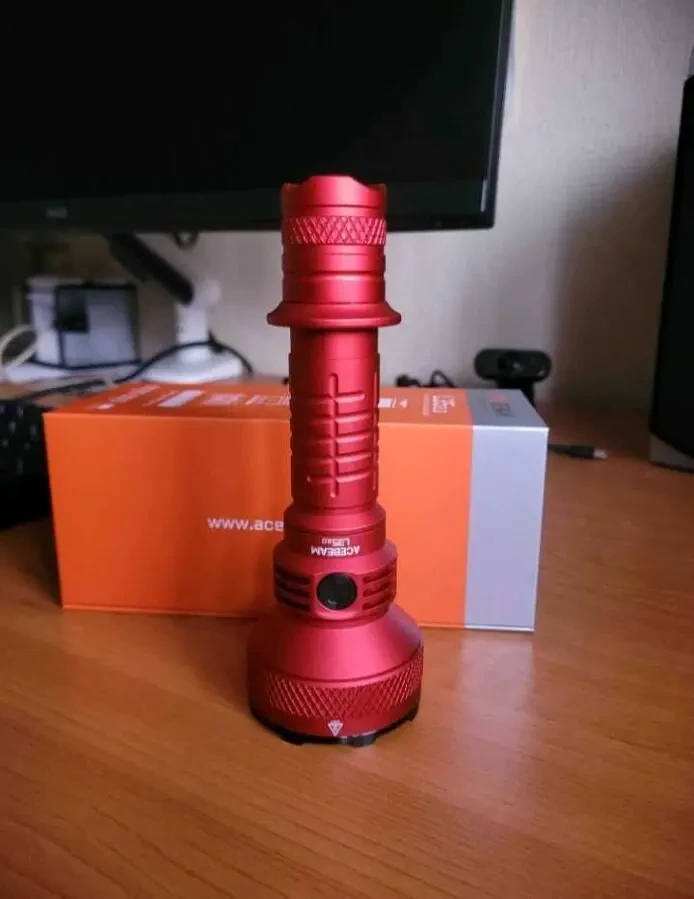Продам тактичний ліхтарик acebeam l35 v2.0. 5000 люмен, 650 метрів 2