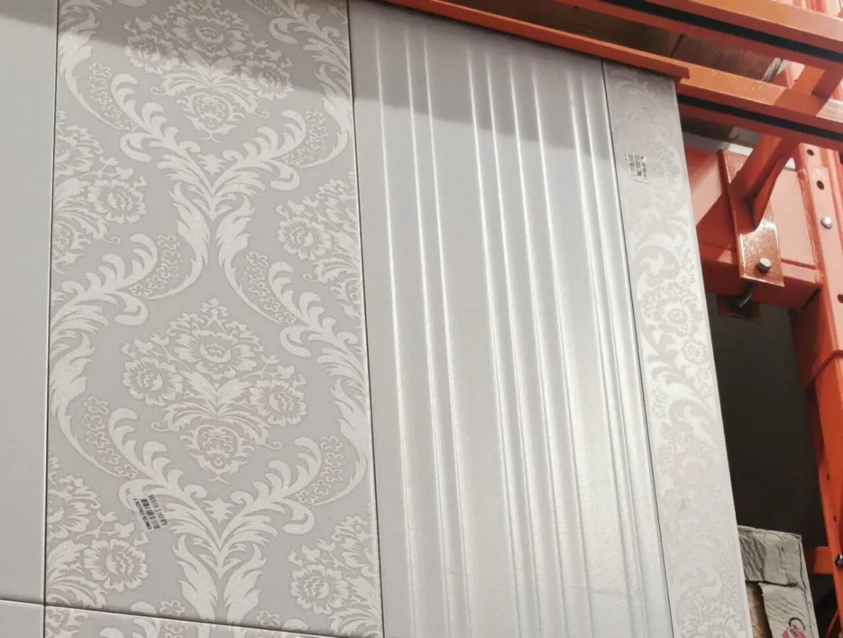 Плитка InterCerama Savoi Сірий, декор, бордюр, рельєф 6