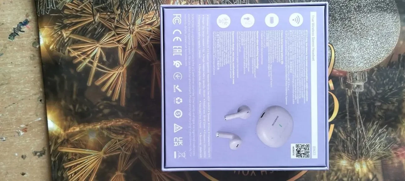 Бездротові навушники Borofone Mini TWS 2