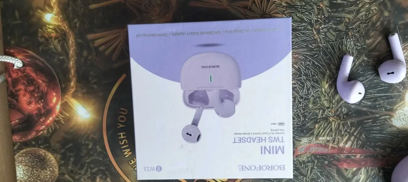 Бездротові навушники Borofone Mini TWS 3