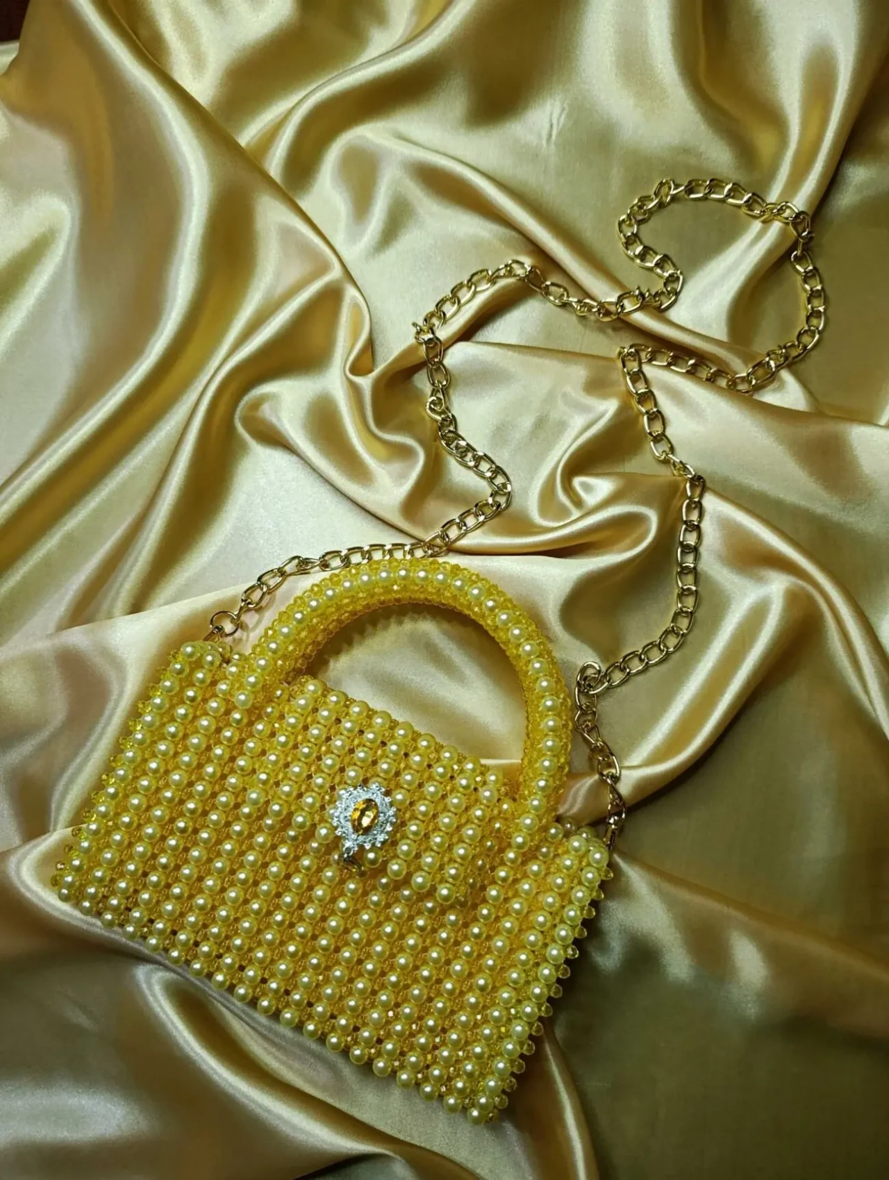 Сумка з намистин