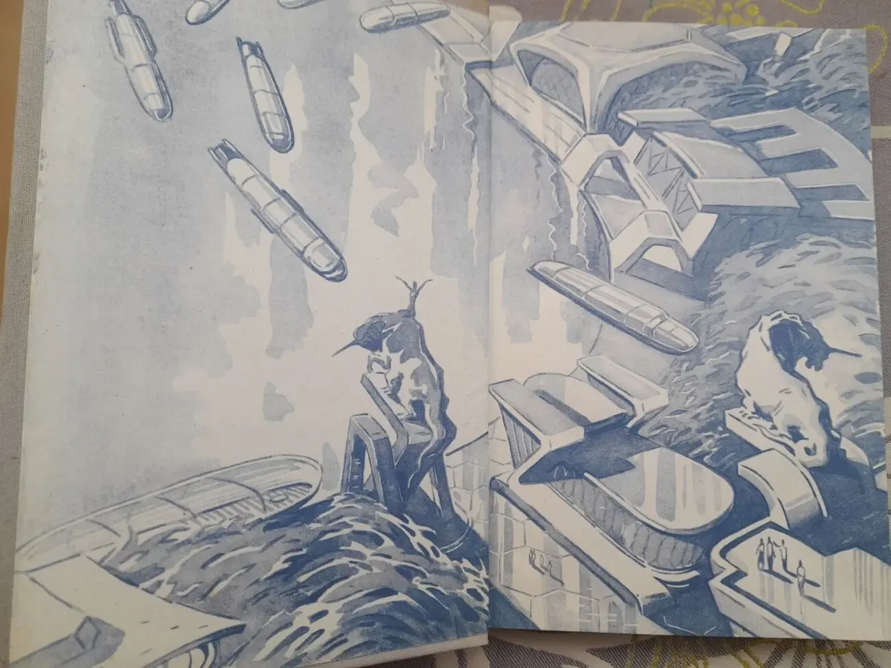 Георгий Мартынов  Каллисто Каллистяне 1957 Комплект БПНФ рамка фантас 4