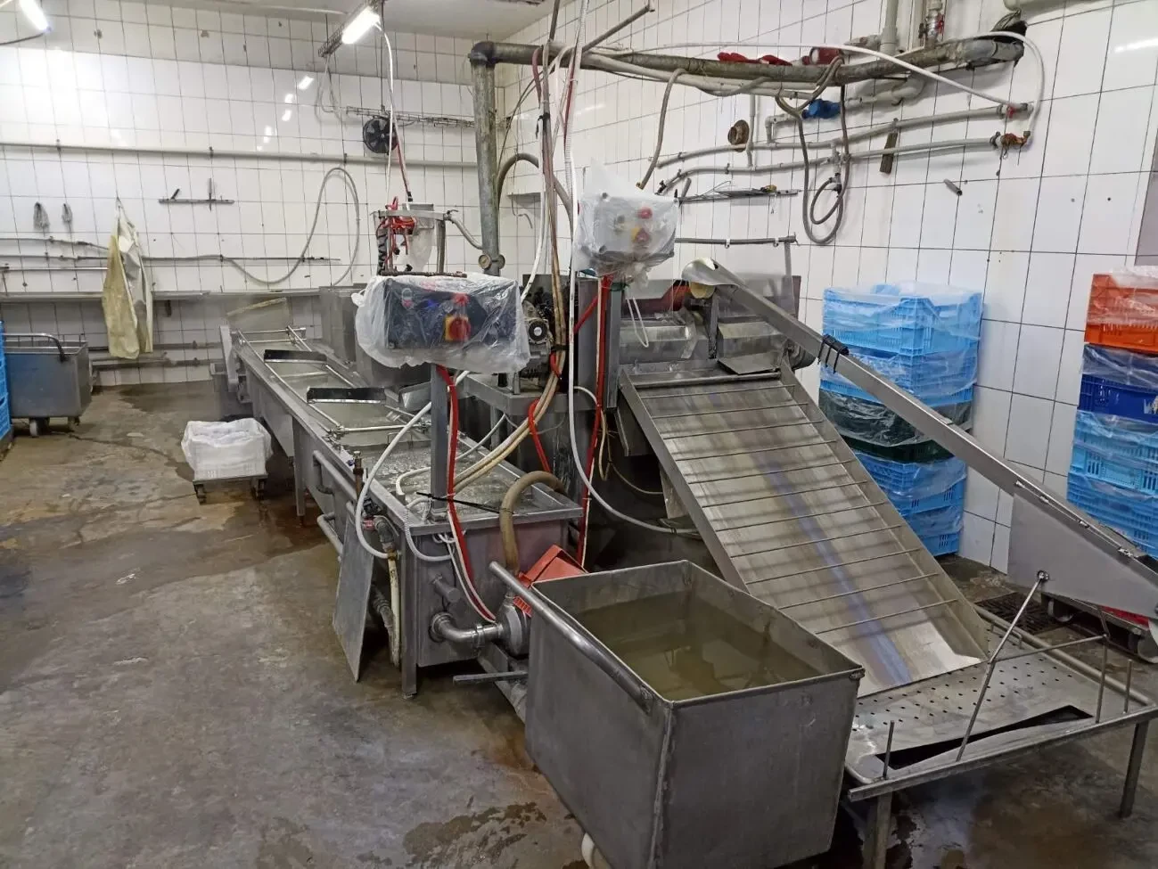 Лінія очищення оболонки з рециркуляцією води DAT-Schaub RS 800mm-4 8