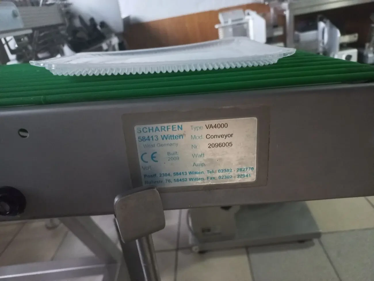 Автоматичний конвеєрний слайсер Scharfen 2
