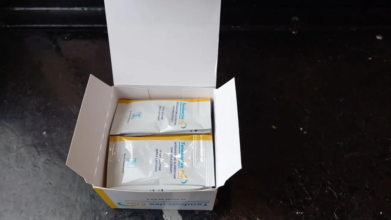 Диетическая добавка-БАДы Tendoactive Plus 20 стиков Bruno Farmaceutici 3