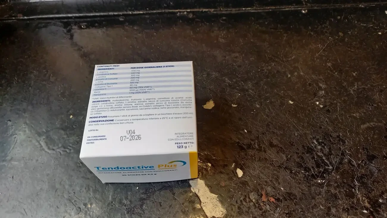 Диетическая добавка-БАДы Tendoactive Plus 20 стиков Bruno Farmaceutici 2