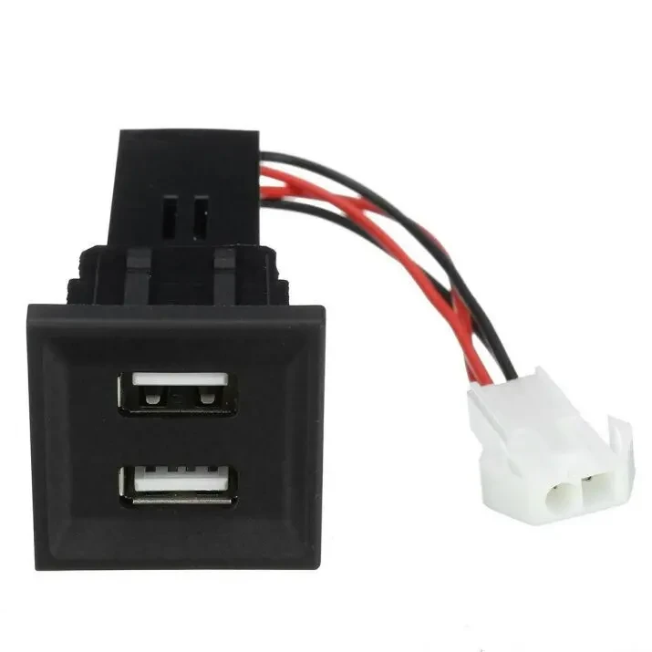 Двойное зарядное устройство USB для VW T5 Transporter 2003-2009 2.1A 8