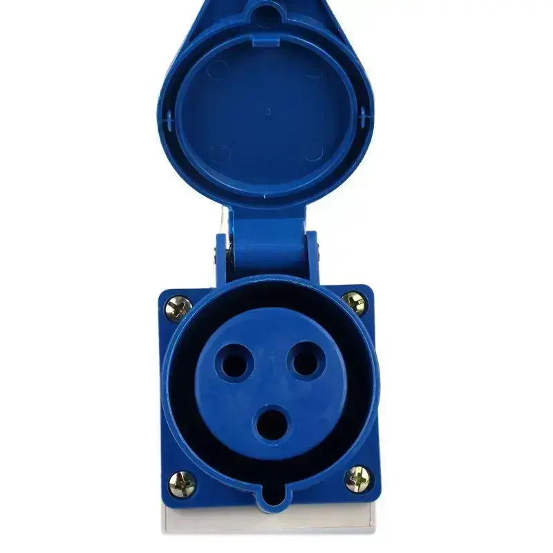 ElectroHouse Силовий роз'єм стаціонарний (розетка  и вилка) 3х32 4