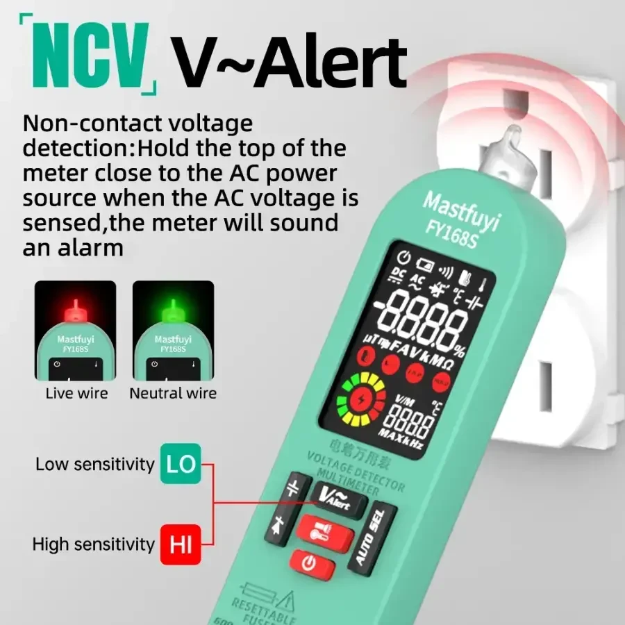 Цифровой мультиметр FY168S 5