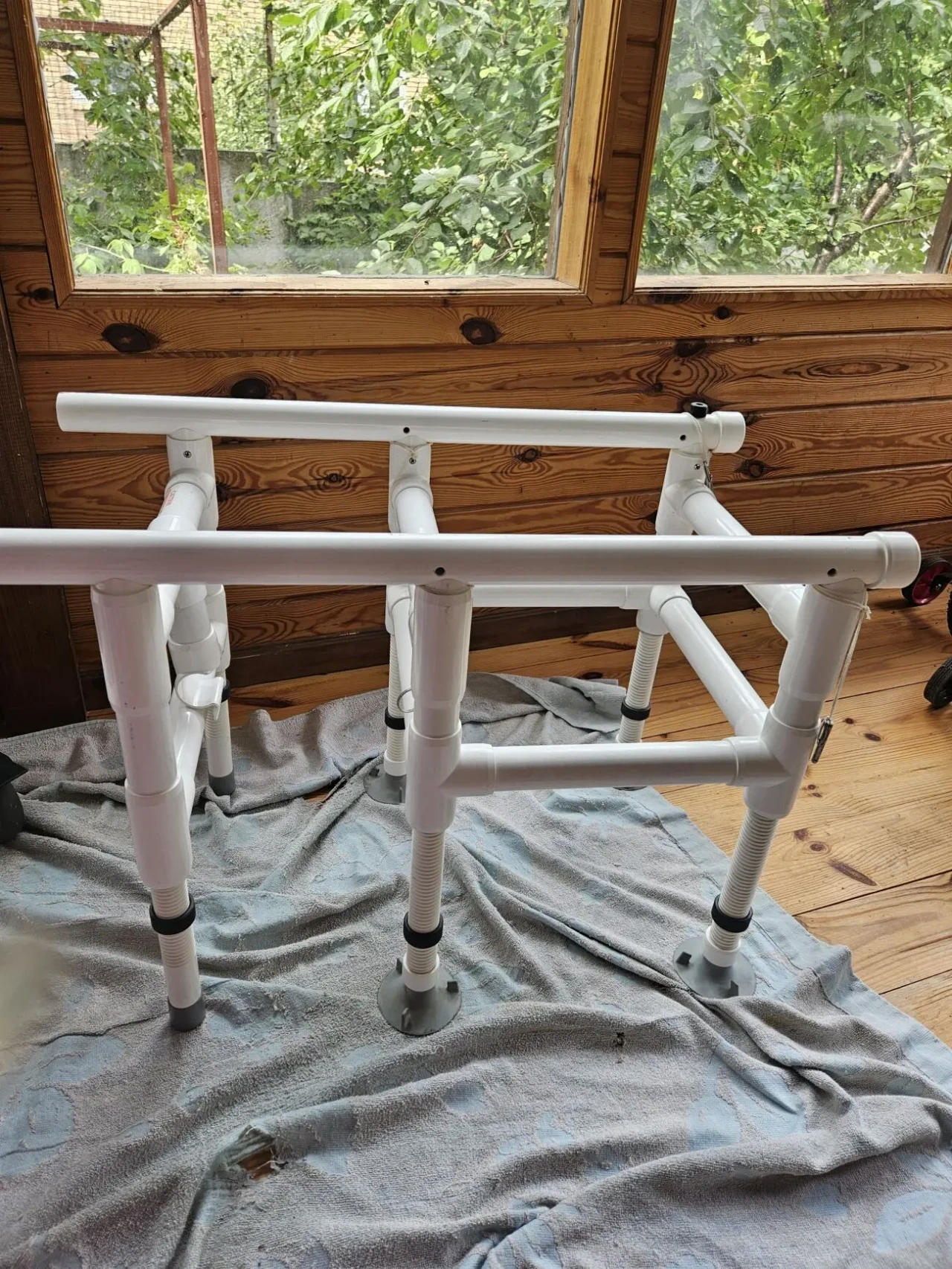 Система перемещения инвалида в ванну или туалет. 10