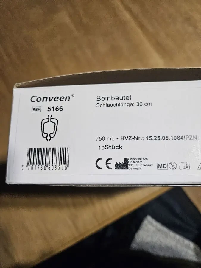 Сечоприймачі Conveen Coloplast 750ml, гофрованою трубкою 70см. 3