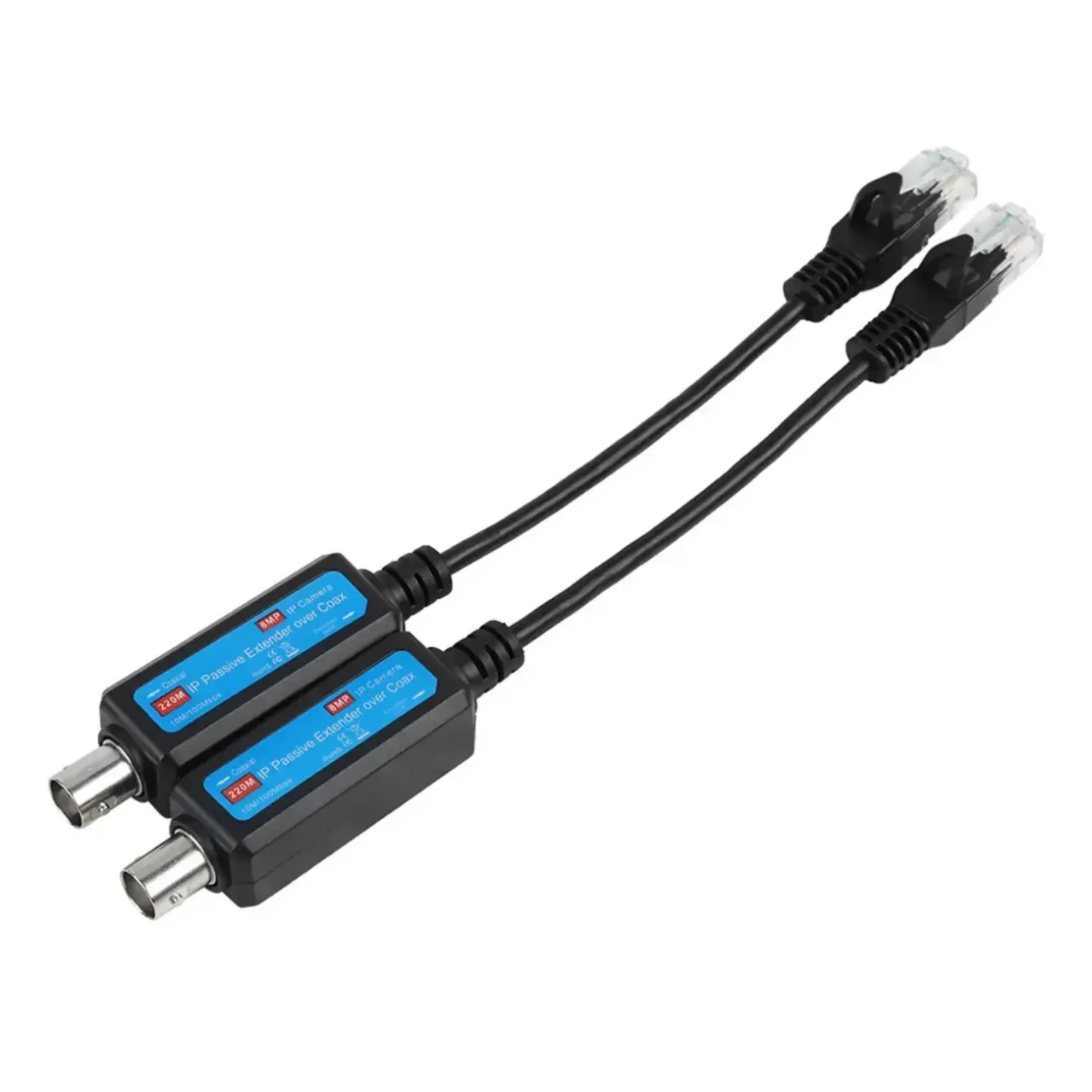 1 пара 10/100 Мбит/с 1 канал пассивный коаксиальный сетевой передатчик 3
