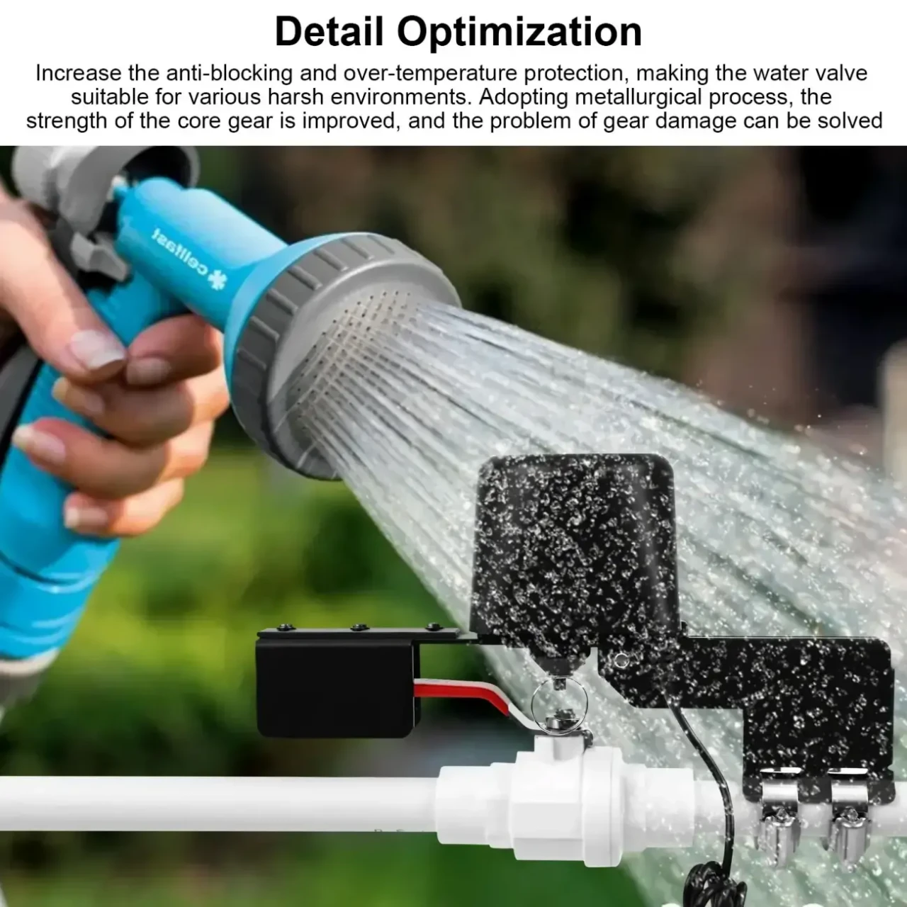 Умный контроллер воды WiFi/Bluetooth с усиленным кронштейном. 2