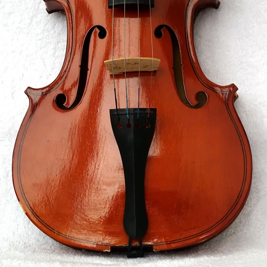 Скрипка 4/4 фабричная смычок подбородник под ремонт или для декора 6