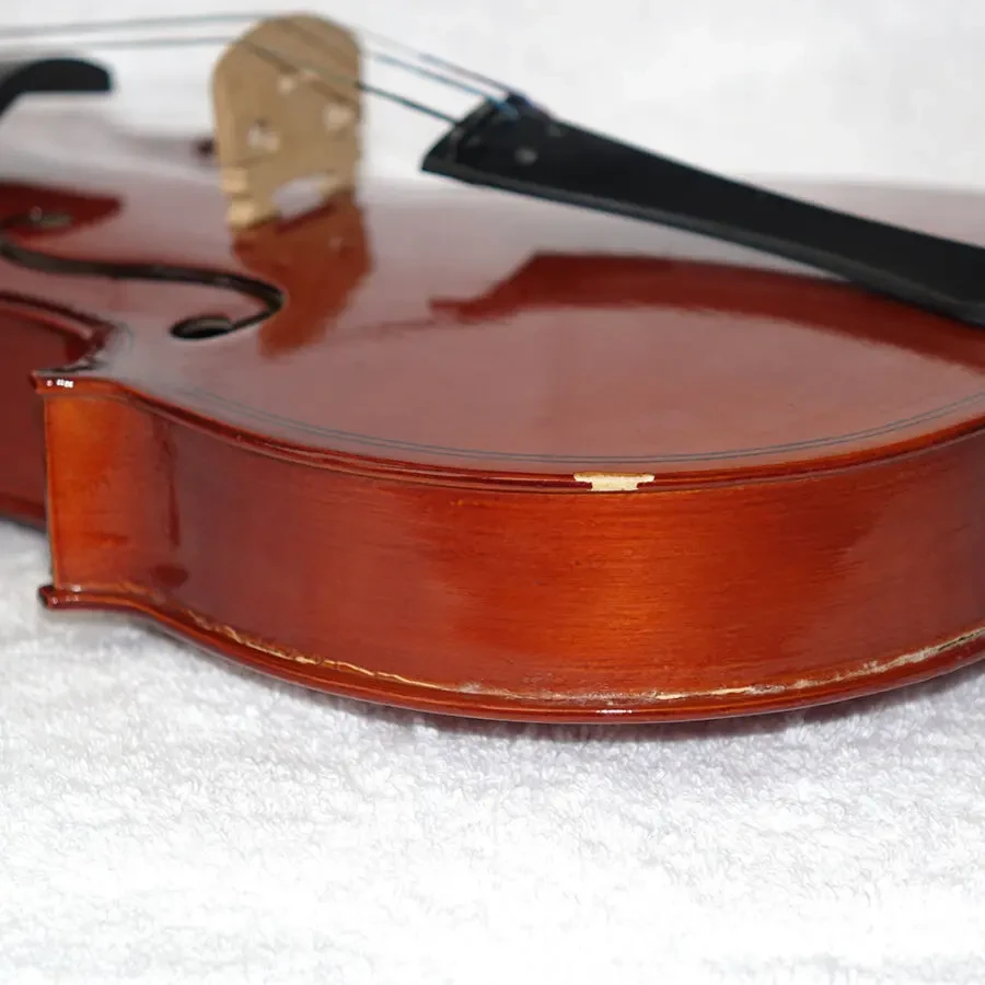 Скрипка 4/4 фабричная смычок подбородник под ремонт или для декора 5