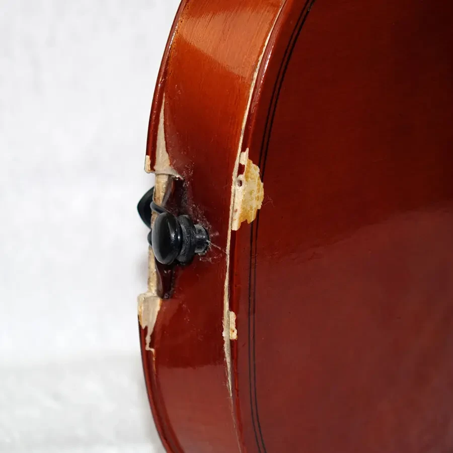 Скрипка 4/4 фабричная смычок подбородник под ремонт или для декора 4