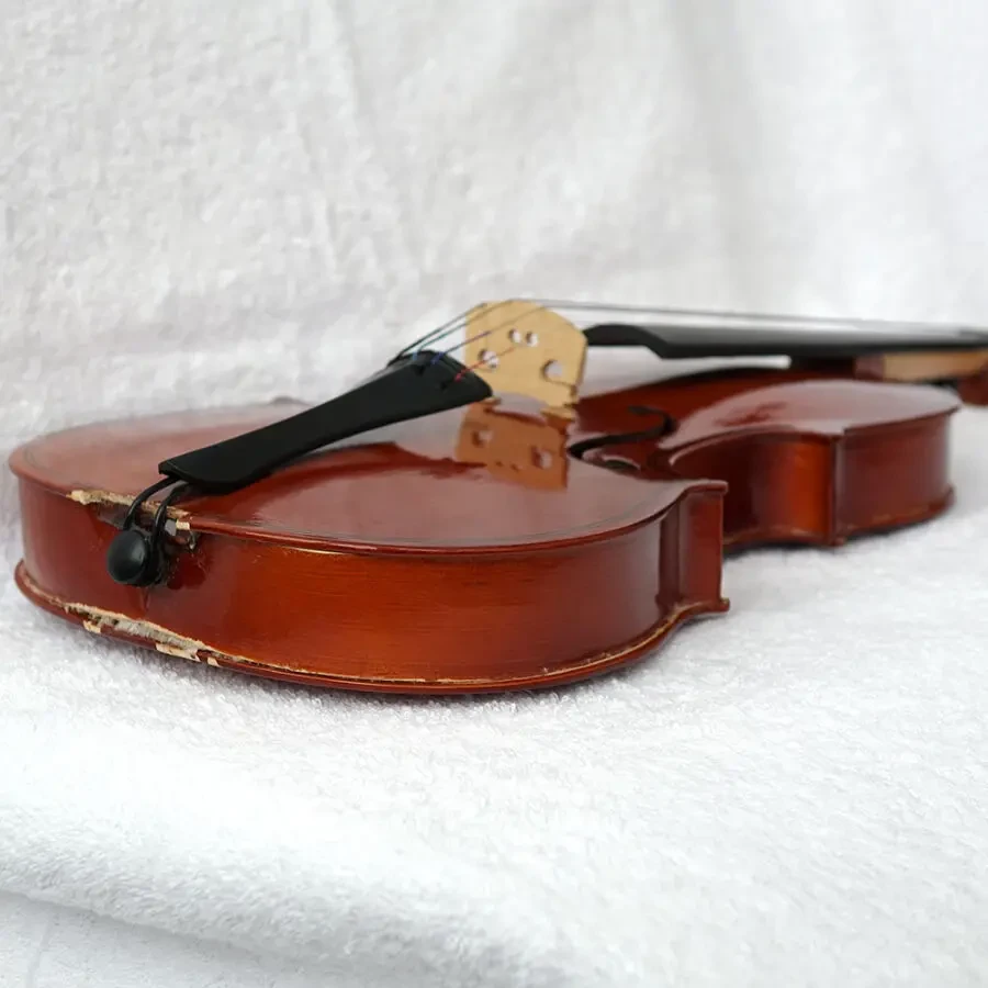 Скрипка 4/4 фабричная смычок подбородник под ремонт или для декора 3