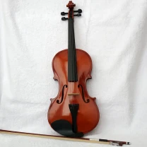 Скрипка 4/4 фабричная смычок подбородник под ремонт или для декора