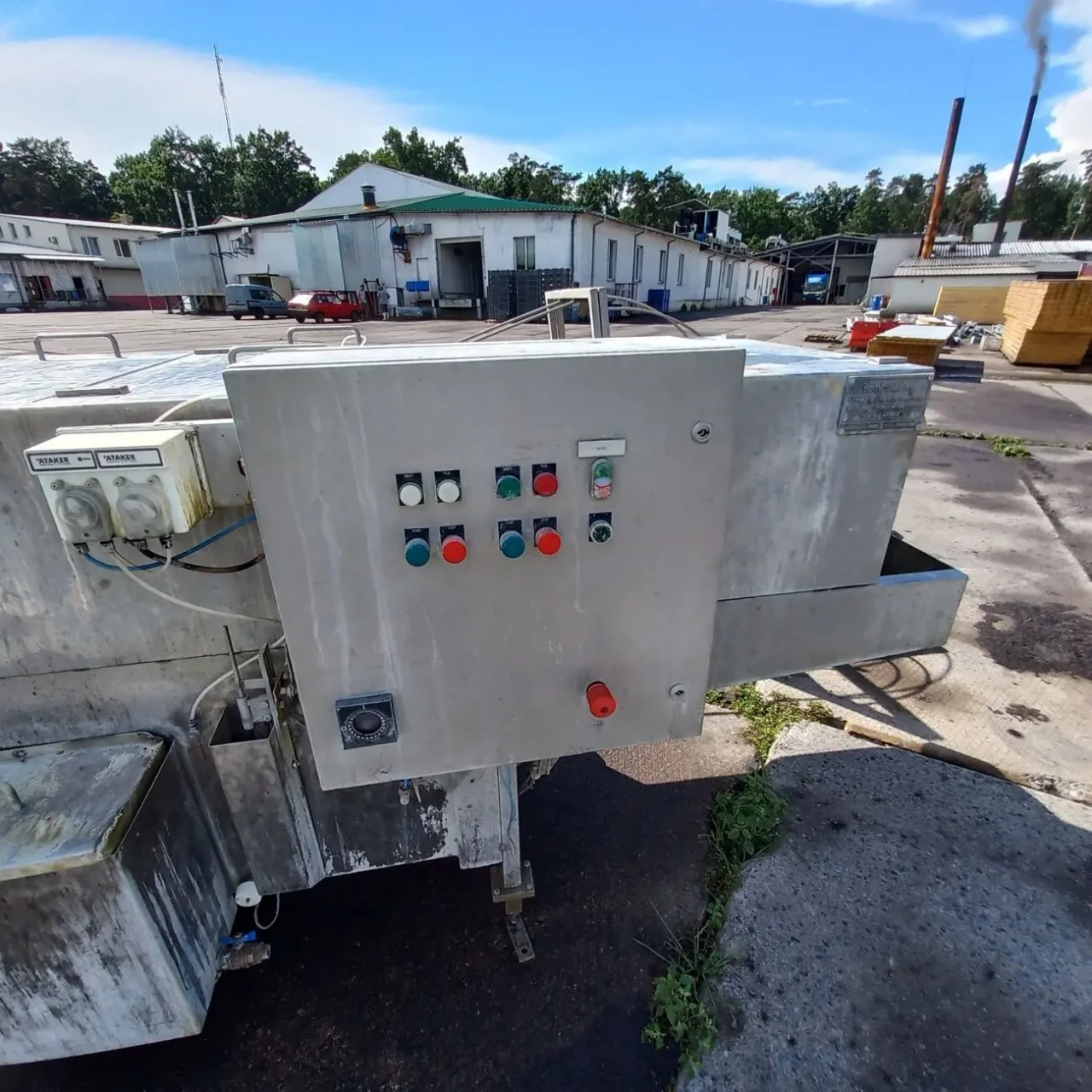 Машина для миття тари SEMI-STAL A/S DK 2880. Робоча 7