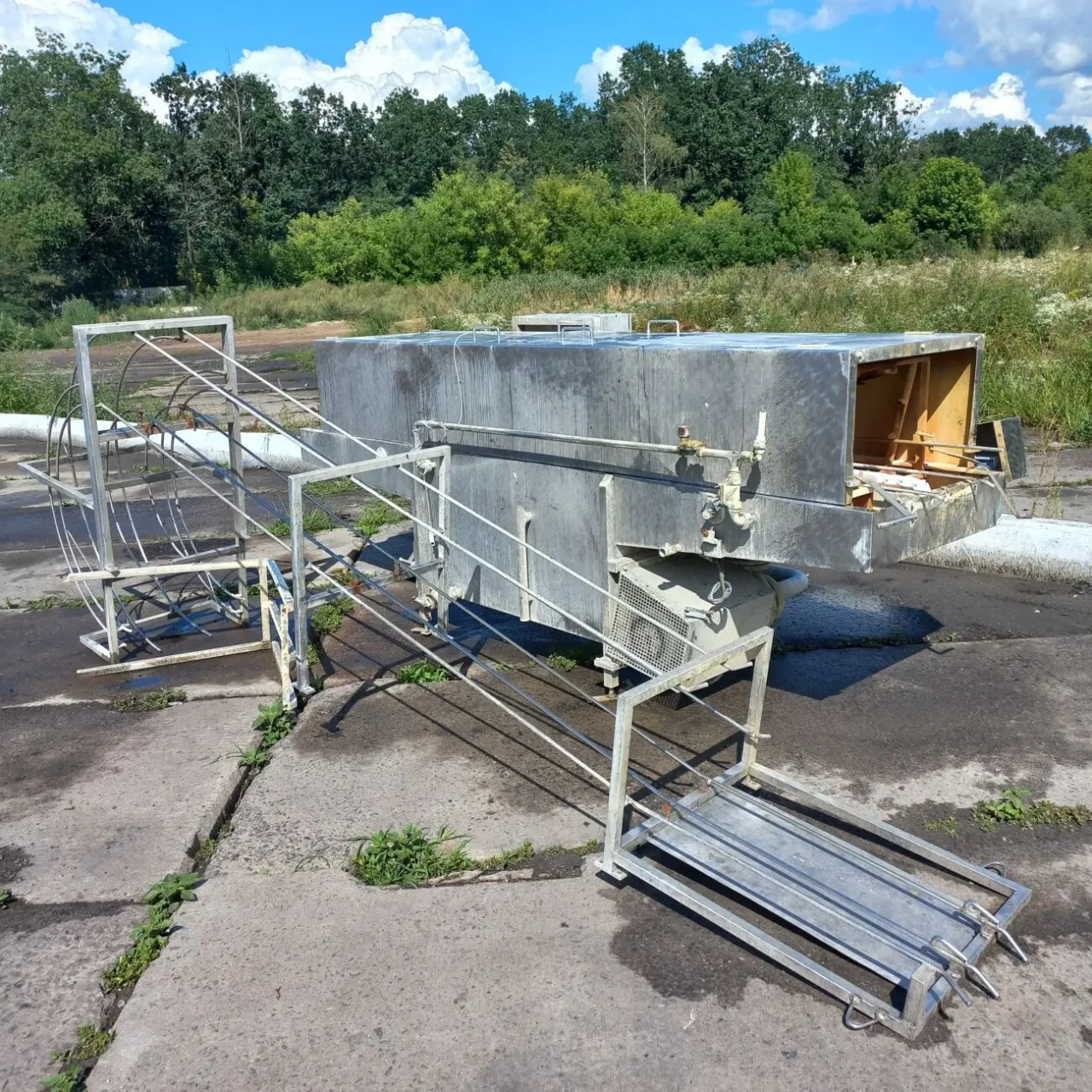 Машина для миття тари SEMI-STAL A/S DK 2880. Робоча