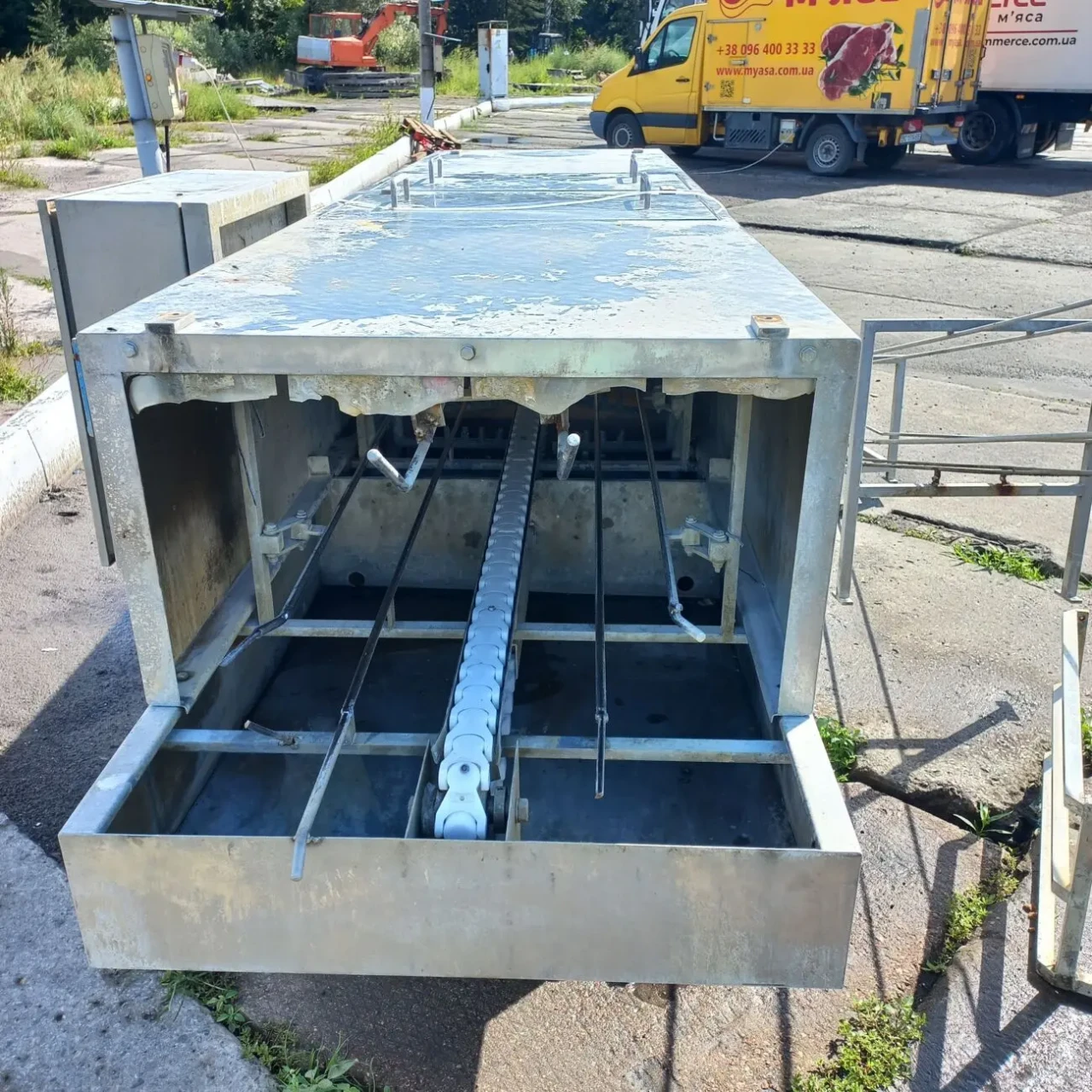 Машина для миття тари SEMI-STAL A/S DK 2880. Робоча 4