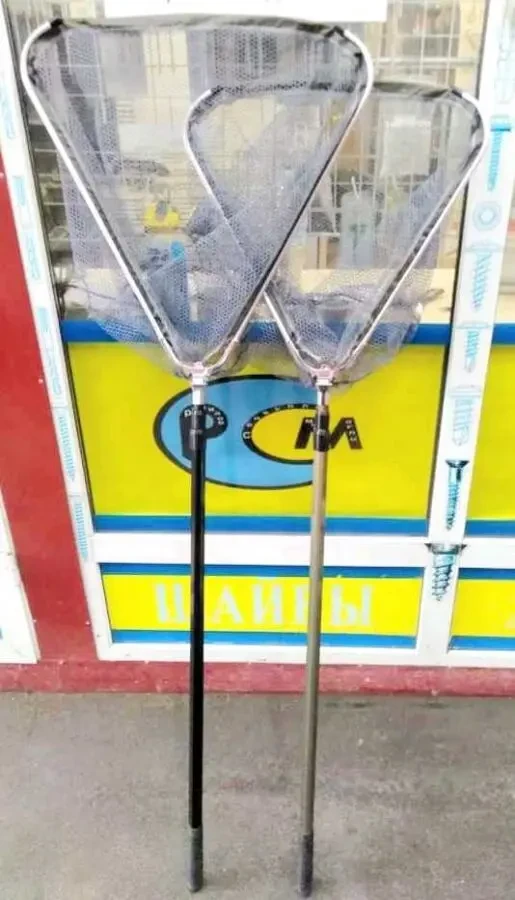 Складной Прорезиненный карповый подсак Weida 3,00метра 2