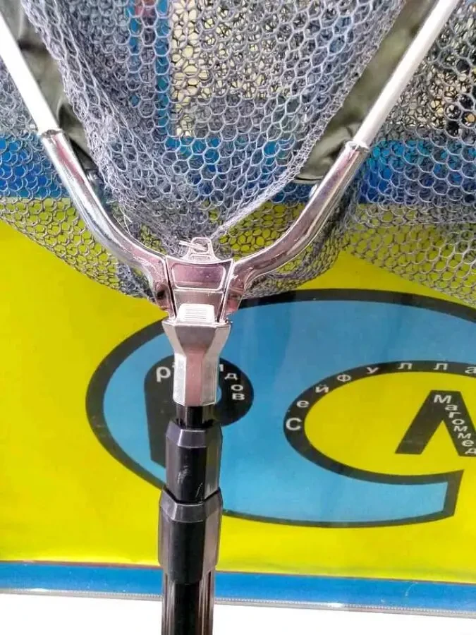 Складной Прорезиненный карповый подсак Weida 3,00метра 3