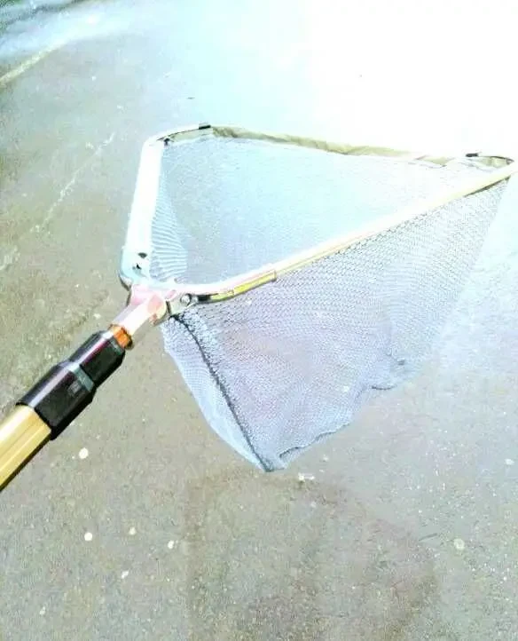 Складной Прорезиненный карповый подсак Weida 3,00метра 8