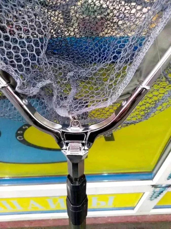 Складной Прорезиненный карповый подсак Weida 3,00метра 6