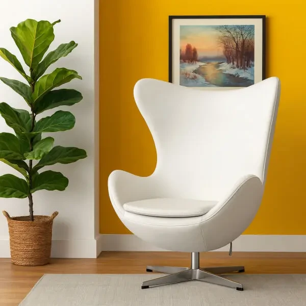 Дизайнерське крісло Egg (Егг) у стилі Jacobsen 3