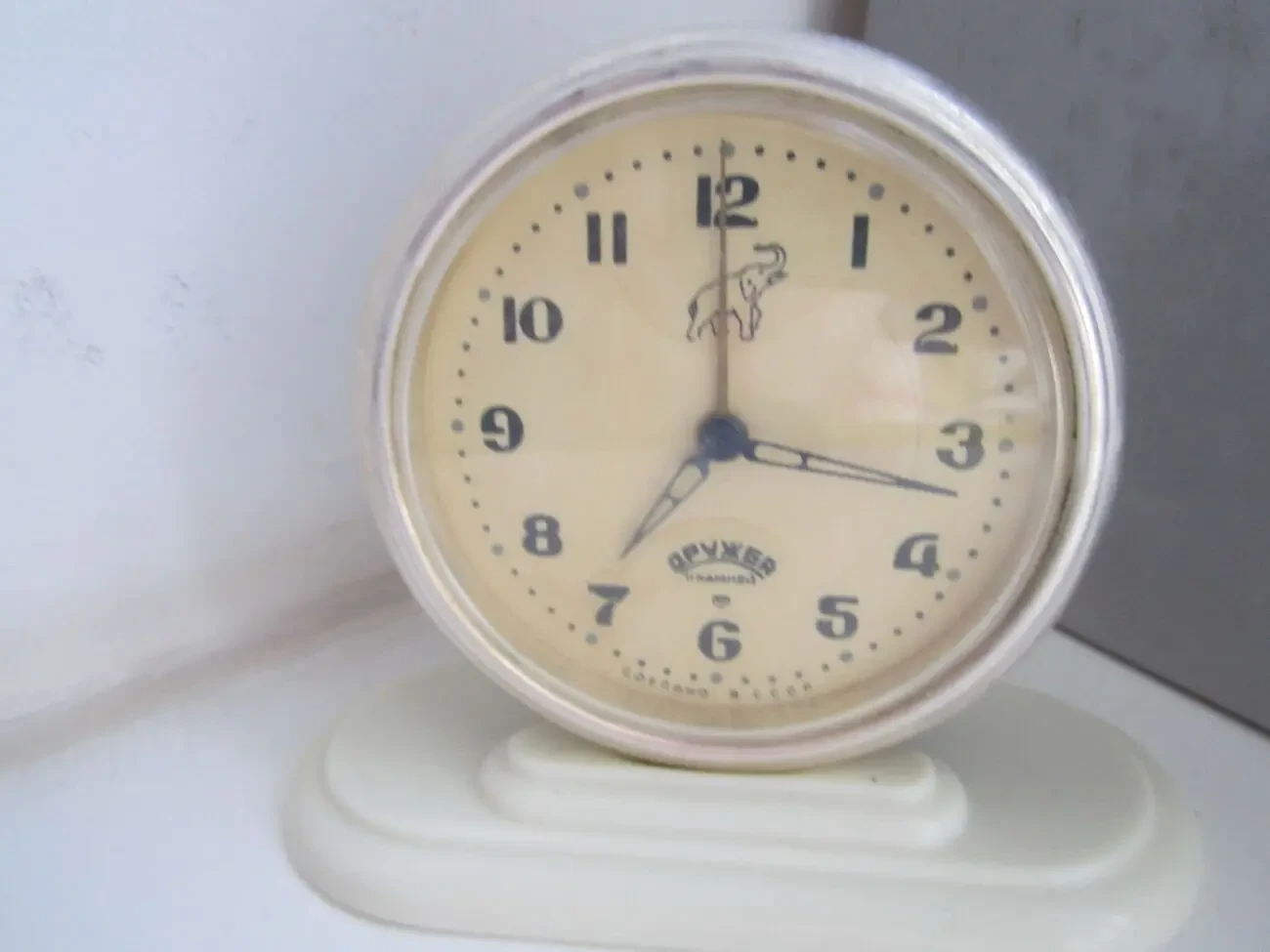 Будильник настольный СЛАВА Слон СССР 17 10