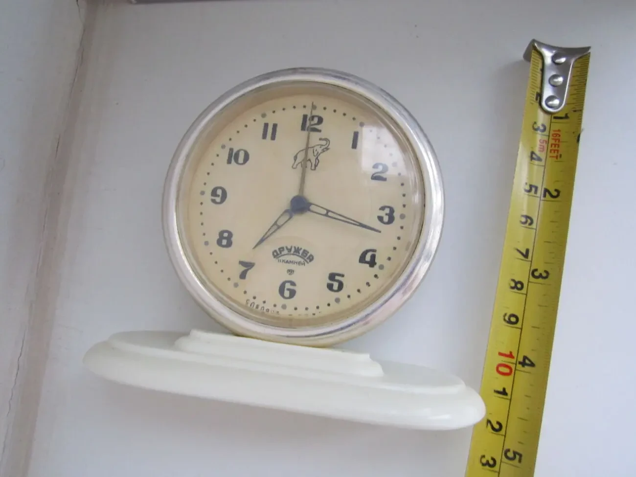 Будильник настольный СЛАВА Слон СССР 17 7