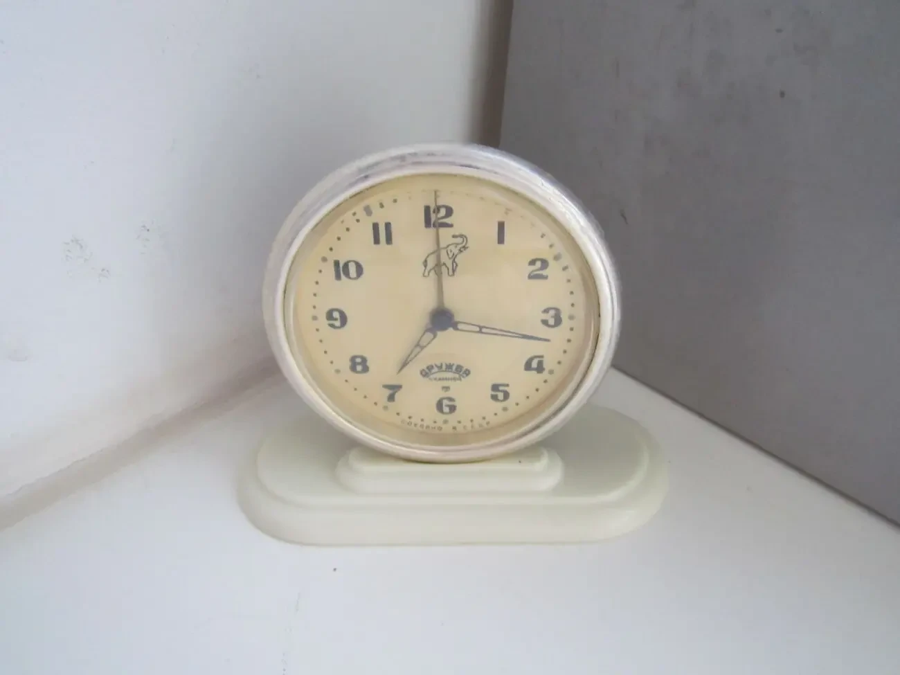 Будильник настольный СЛАВА Слон СССР 17 9