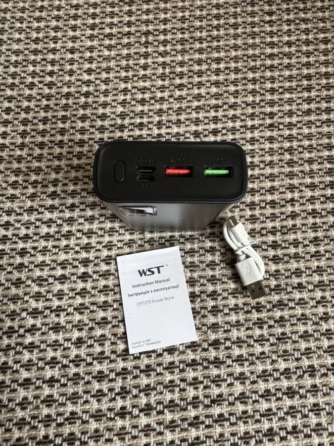 Power Bank WST OP727S 20000 mAh 22.5W Fast Charge 4