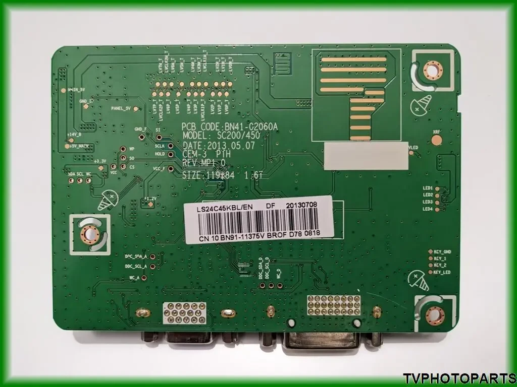 Main Board BN41-02060A для монітора Samsung S24C450BL 3