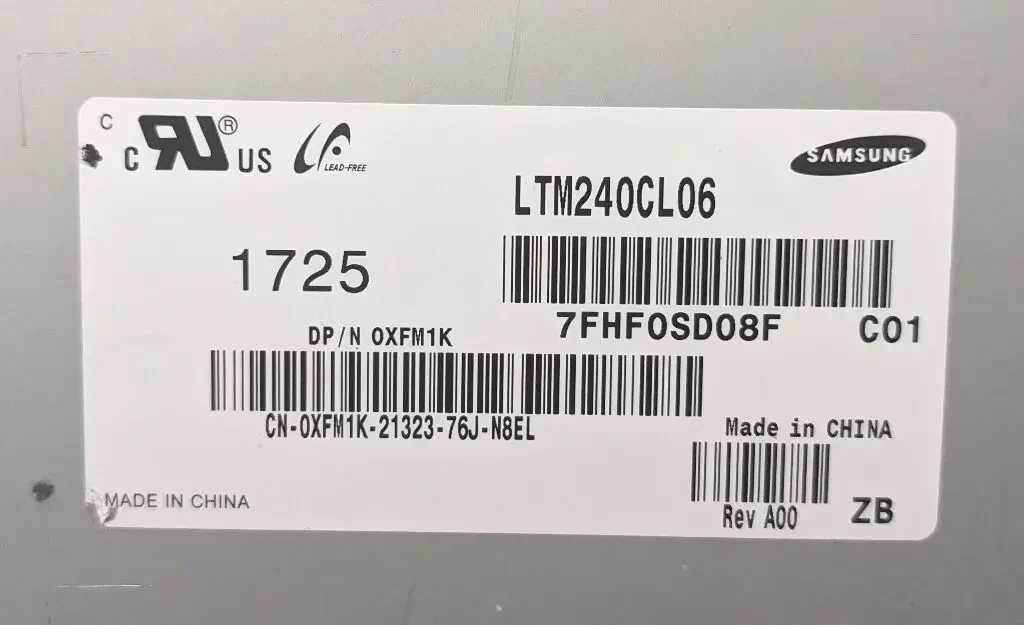 Main Board 715G4599-M01-001-0H4K для монітора Dell U2412 4