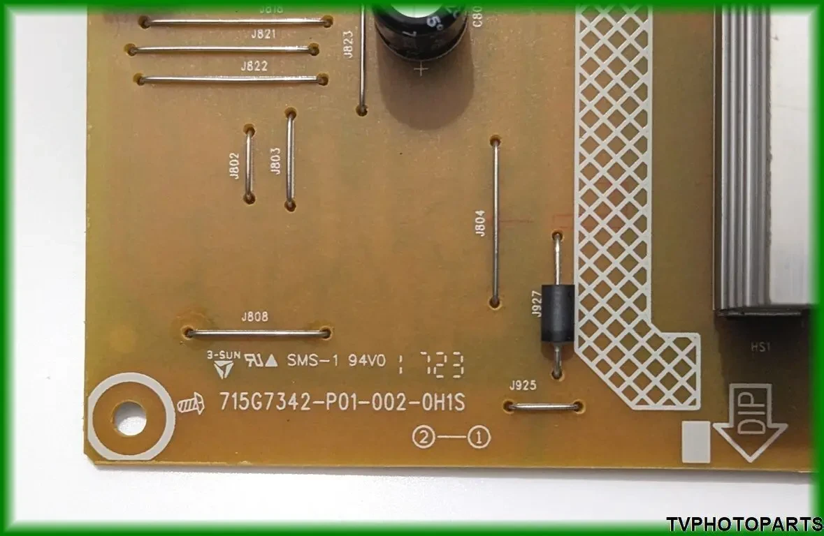 плата блок живлення 715G7342-P01-002-0H1S для монітора DELL U2412Mc 2