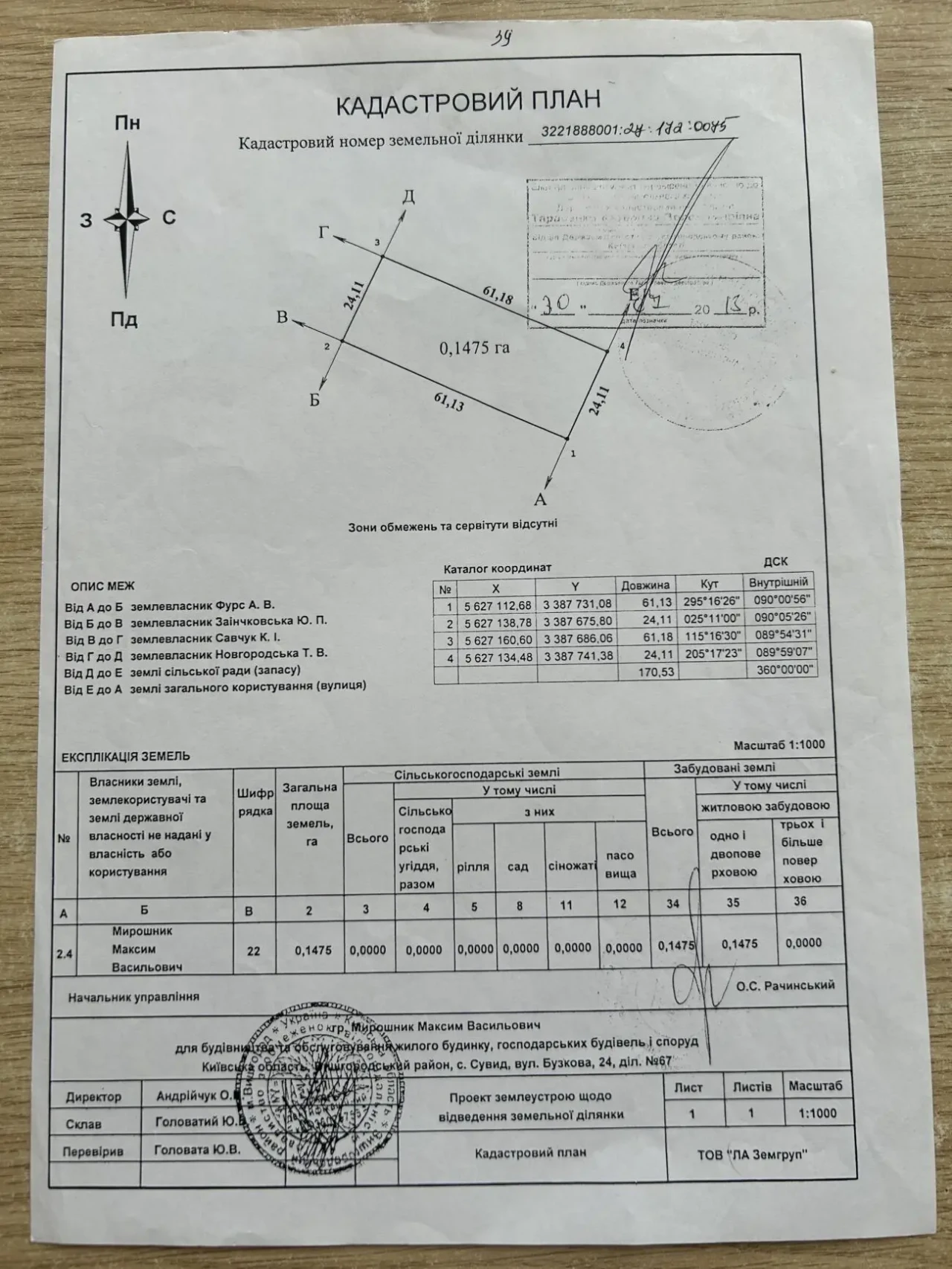 Земельна ділянка с. Сувид, Вишгородський район, Київська область 5