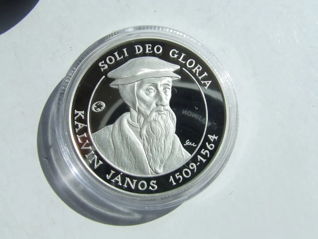 Срібло 1 унція 925 проба  сертифікат коробка. 5000 форінтів 2009 рік 6