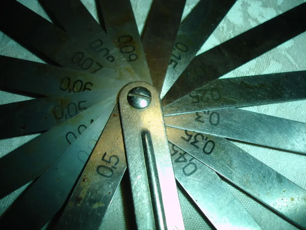 Набір ЩУПІВ до 0,5 мм USSR. Номер 2. 100 мм. 15 пелюсток. ГОСТ 1975 р 2